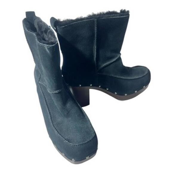 Women's Ugg Suede Kouri Boot Size 11 - Picture 8 of 15